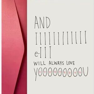 And III Will Always Love You – Timeless Friendship Card
